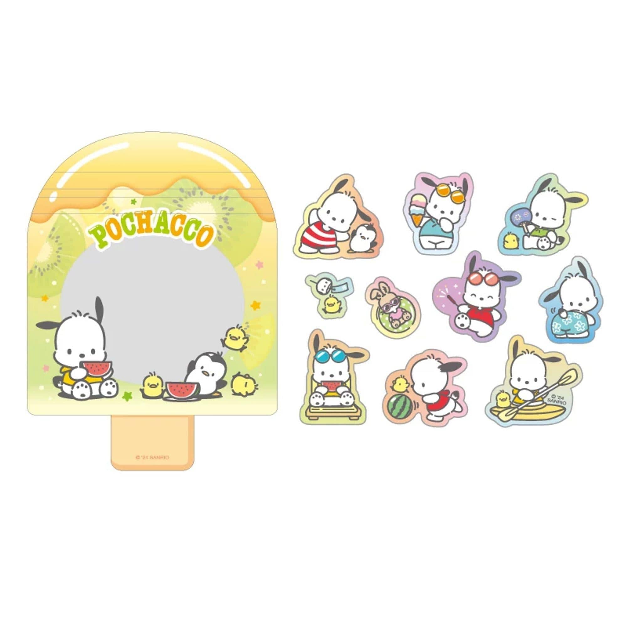 Sanrio Friends Ice Lollypop Flaky Sticker Sacks – Kawaii Gifts