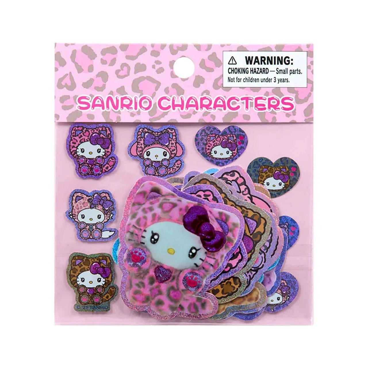 Enesco Sanrio Leopard Gal Neko Sticker Sack Kawaii Gifts 4550624284042