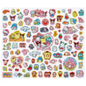 Enesco Sanrio Original Sparkly Stickers Extra Large Sheets Character Mix Kawaii Gifts