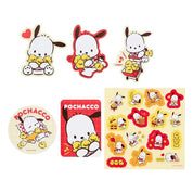 Enesco Sanrio Pochacco Love Pi-Chans Sticker Sack Kawaii Gifts 4550624728195