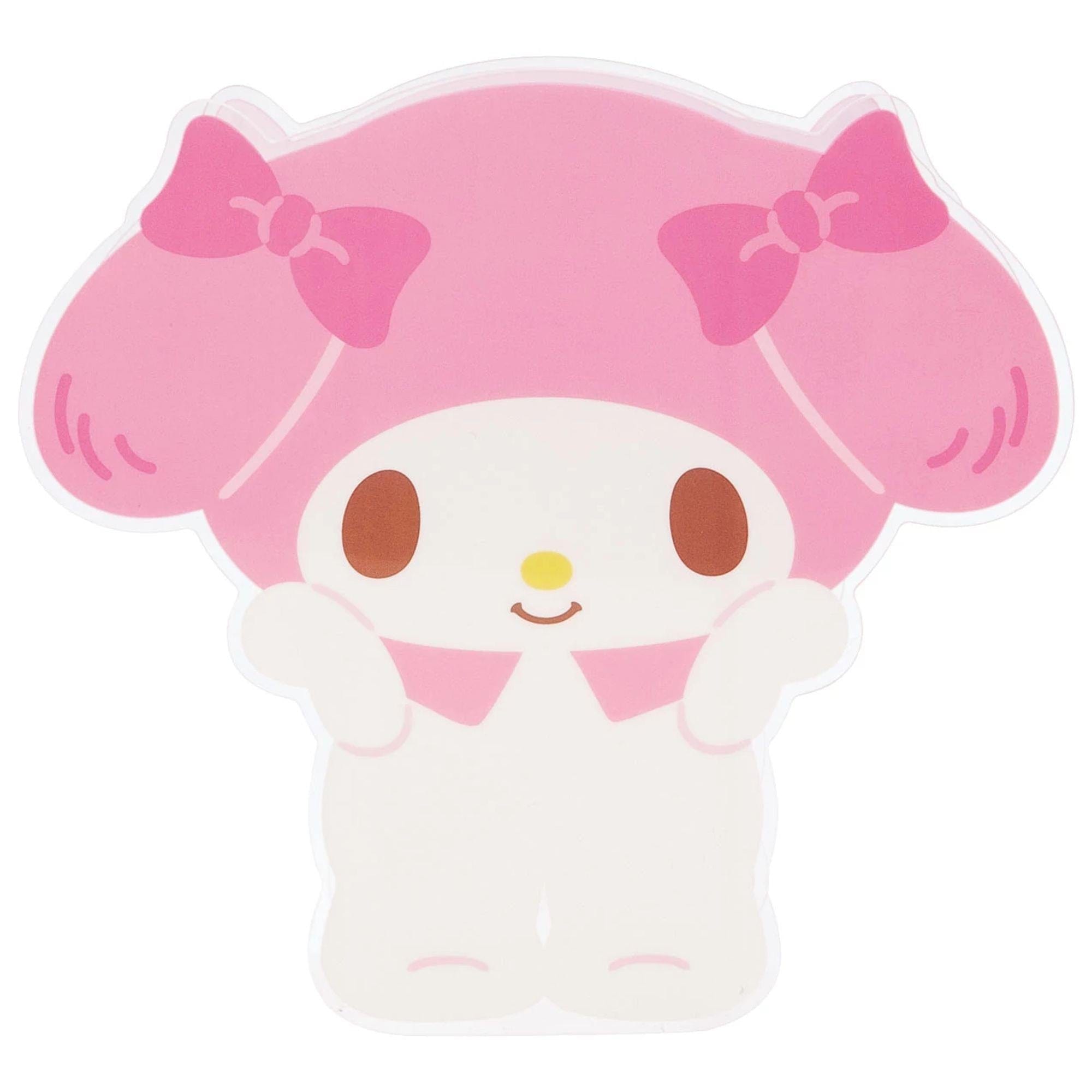 Mignon Sanrio Anime Hello Kitty porte-clés Kuromi mélodie Cinnamoroll Purin  accessoires dessin animé Sakura série PVC porte-clés