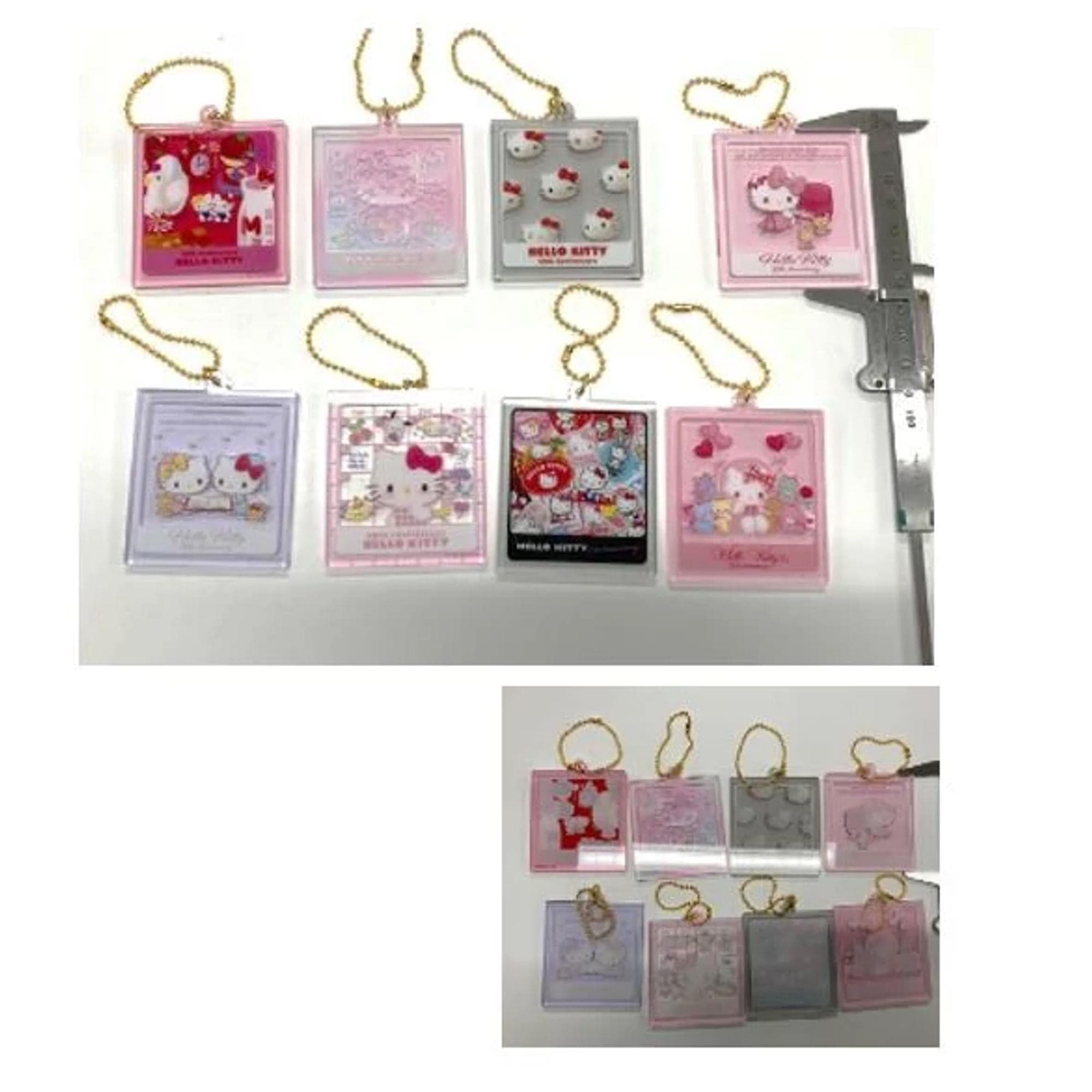 Enesco Hello Kitty 50th Anniversary Surprise Keychains Kawaii Gifts