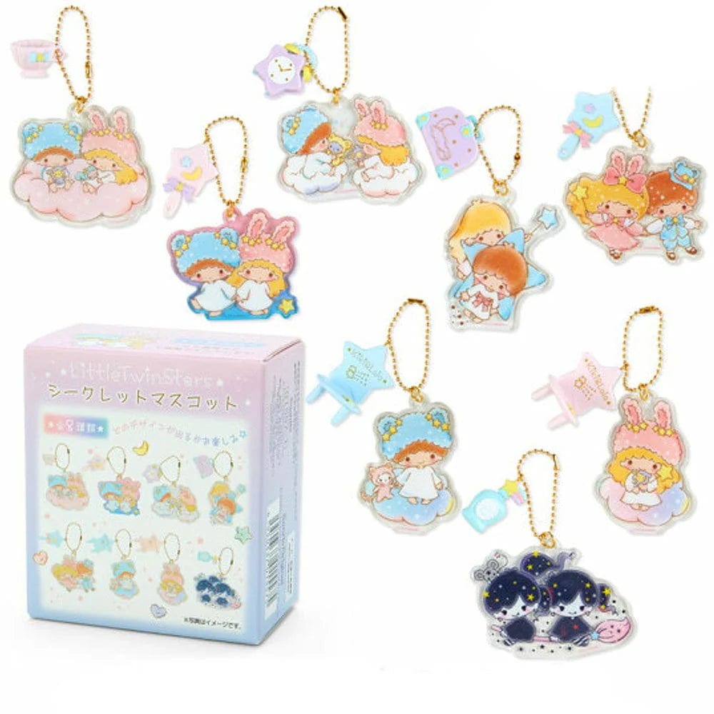 Enesco Little Twin Stars Keychains Surprise Box Kawaii Gifts 4550337015575