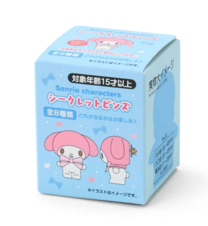 Enesco Sanrio 2026 Character Awards Surprise Mascot Pin Badge Blind Boxes Blue Box S. B Kawaii Gifts 4550624877312