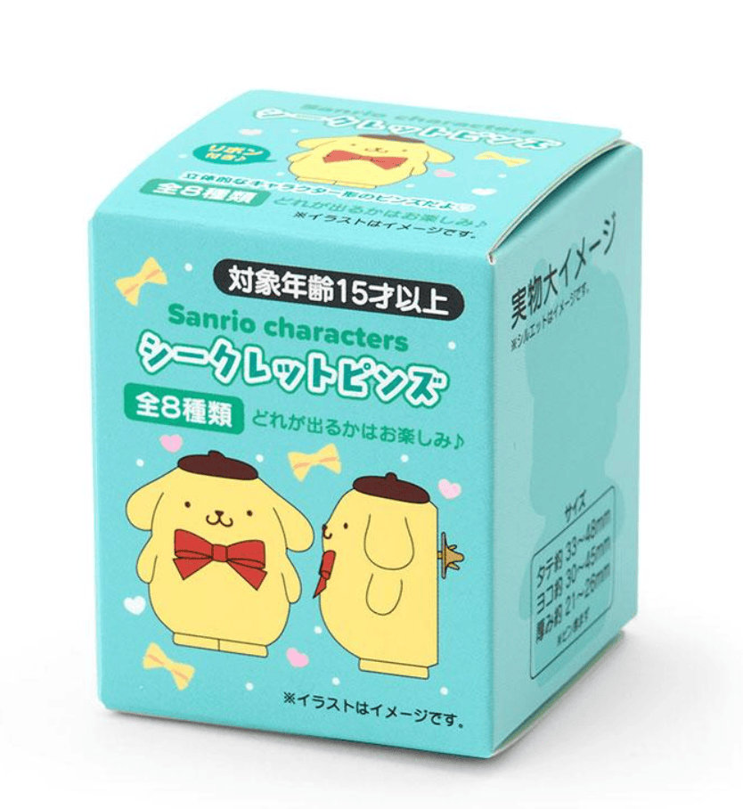 Enesco Sanrio 2026 Character Awards Surprise Mascot Pin Badge Blind Boxes Teal Box S. C Kawaii Gifts 4550624877336