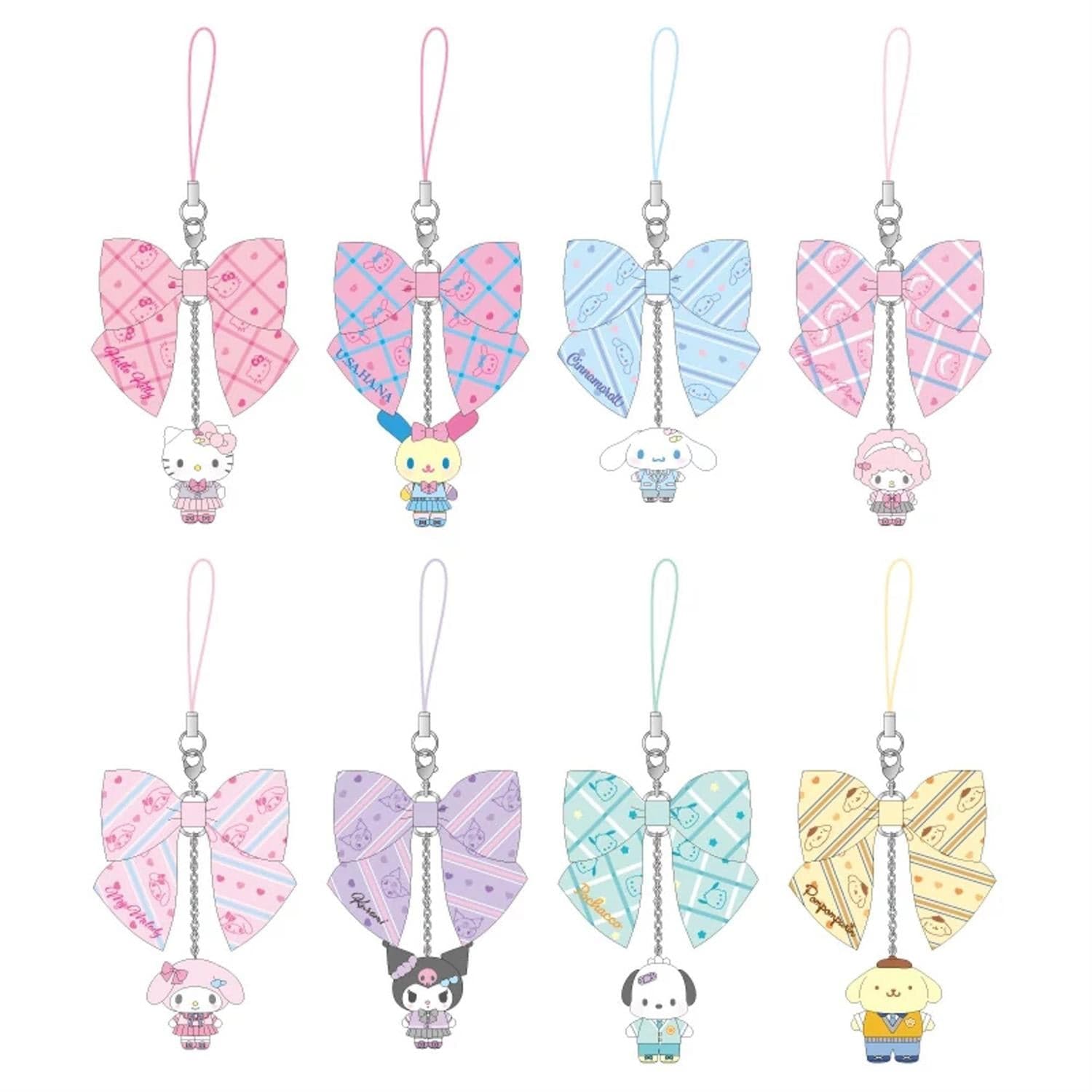 Enesco Sanrio Academy Sparkle Club Mascot with Strap Surprise Box Kawaii Gifts 4550337492376