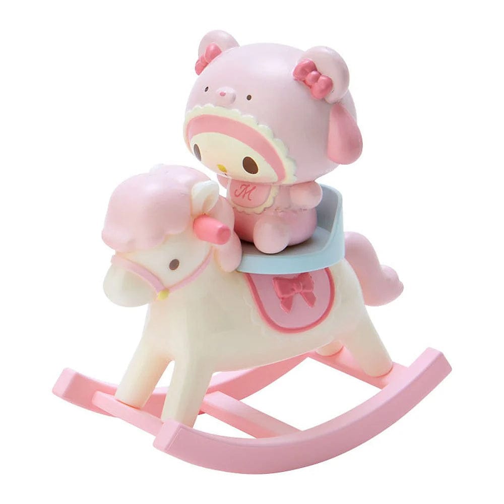 Enesco Sanrio Baby on a Rocking Horse Figure Surprise Box Kawaii Gifts 4550337619643
