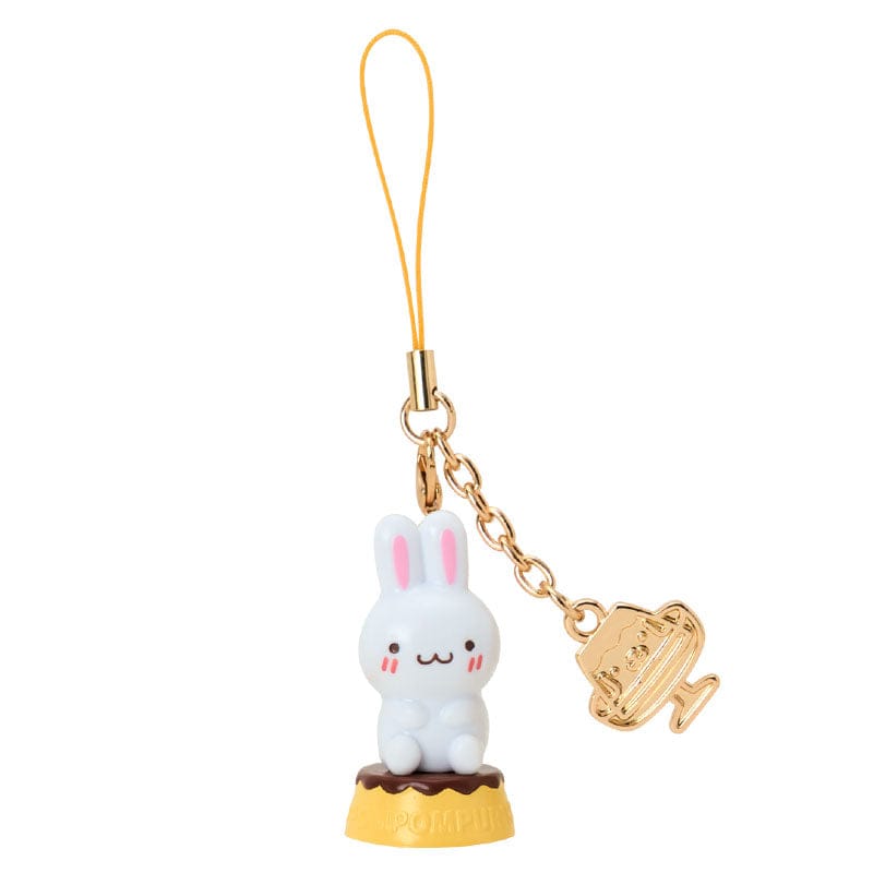 Enesco Sanrio Pompompurin Happy Pudding 30th Anniversary Surprise Phone Strap Blind Box Kawaii Gifts 4550624852791