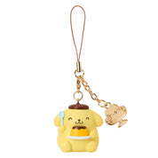 Enesco Sanrio Pompompurin Happy Pudding 30th Anniversary Surprise Phone Strap Blind Box Kawaii Gifts 4550624852791