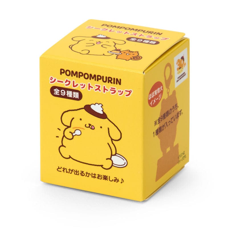 Enesco Sanrio Pompompurin Happy Pudding 30th Anniversary Surprise Phone Strap Blind Box Kawaii Gifts 4550624852791