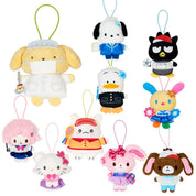 Enesco Sanrio School Uniforms Surprise Mini Plush Bag Charm Blind Box Kawaii Gifts 4550624743013