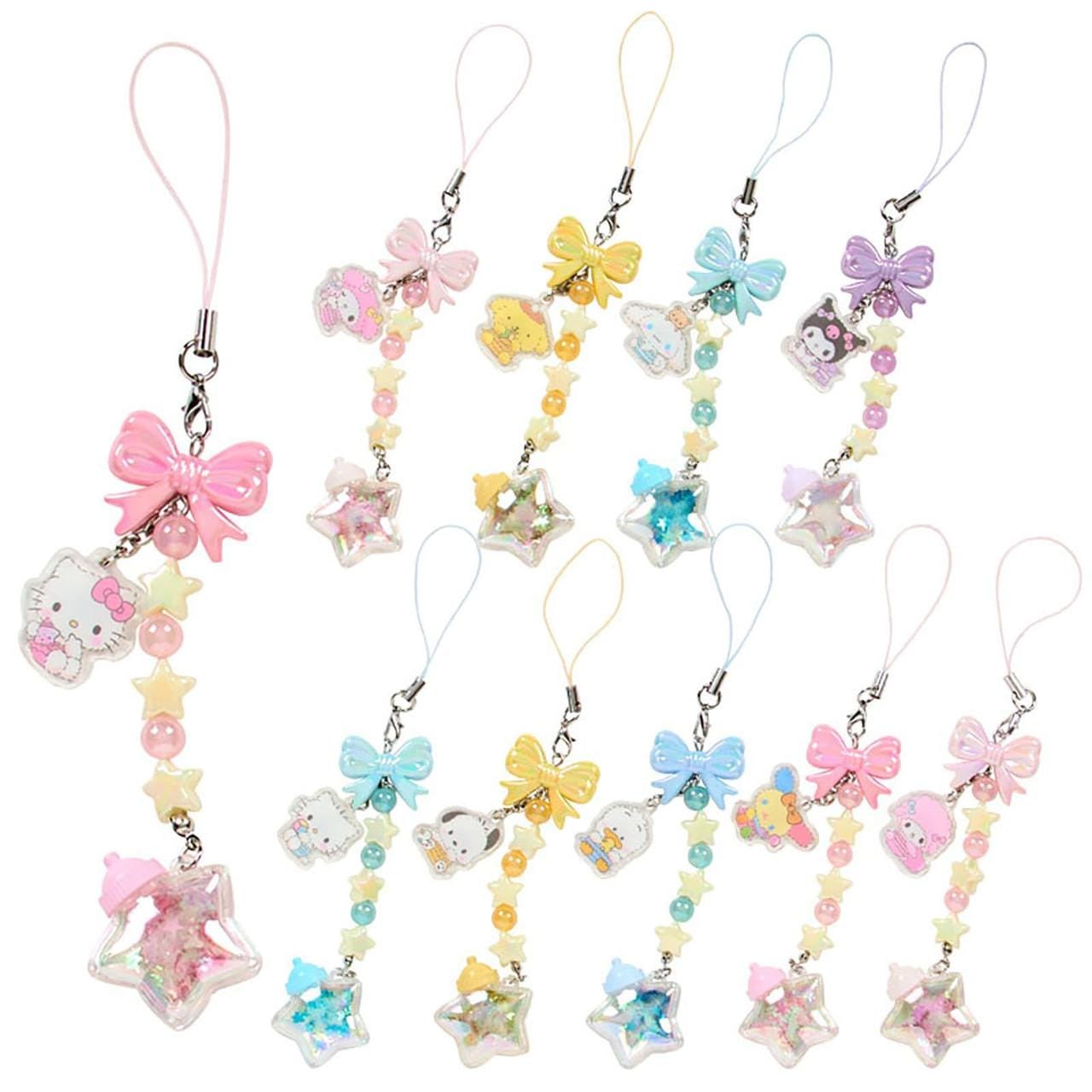 Enesco Sanrio Stardust Baby All Stars Surprise Phone Strap Blind Box Kawaii Gifts 4550624660518