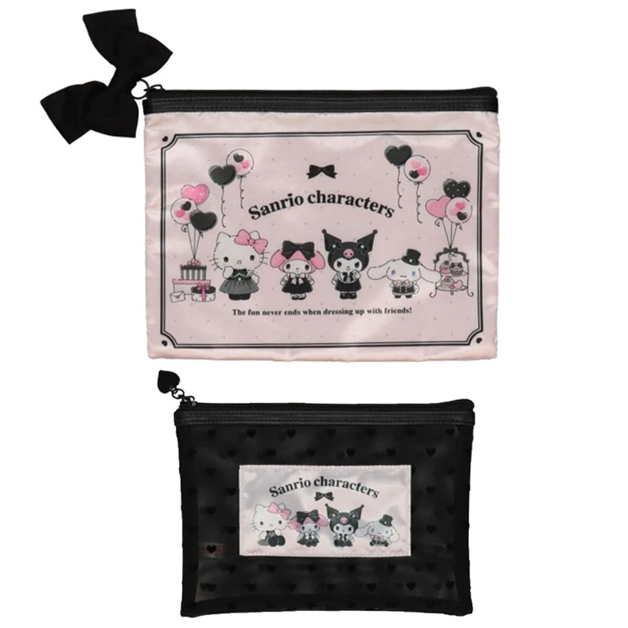 Enesco Sanrio Sweet Mix 2-Piece Pouch Set Kawaii Gifts