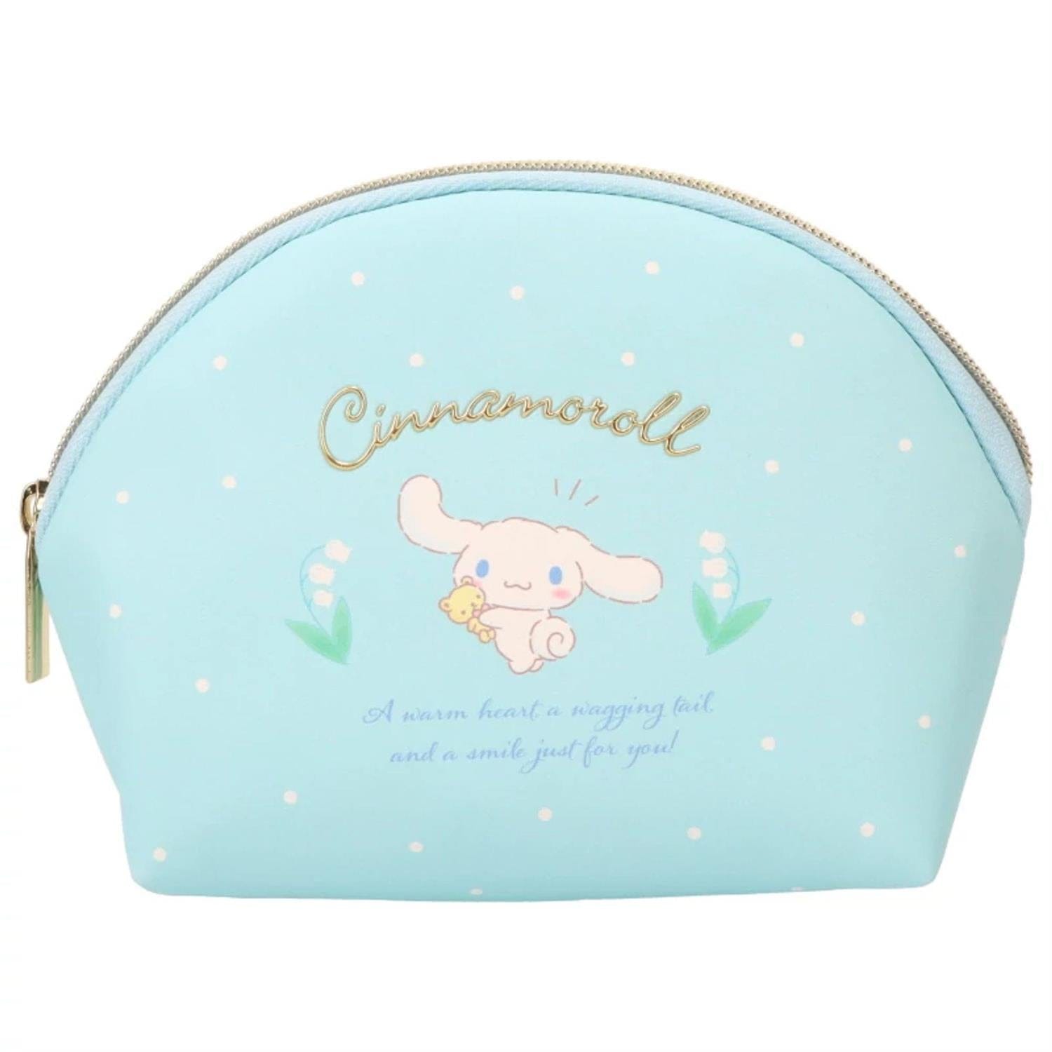 Enesco Sanrio Handy Pouch: Little Twin Stars, Pompompurin, Cinnamoroll, Kuromi Cinnamoroll Kawaii Gifts