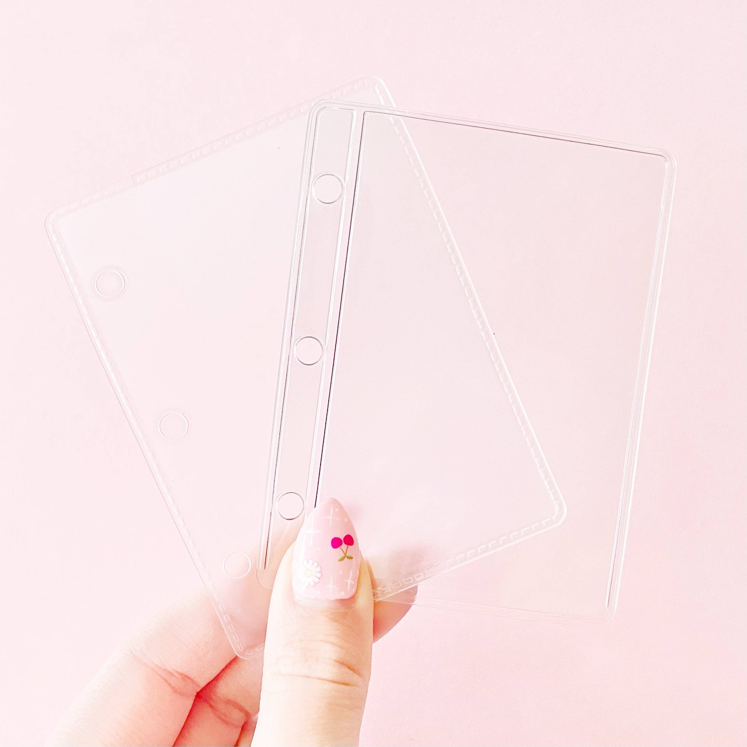 Fujibee Mini Binder Clear Sleeves Glossy Clear Kawaii Gifts