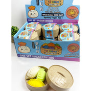 Funteze 3 Piece Set Mini Dumpling Squishy with Steamer Kawaii Gifts 26425302