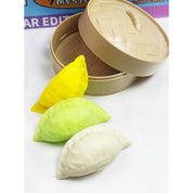 Funteze 3 Piece Set Mini Dumpling Squishy with Steamer Kawaii Gifts 26425302