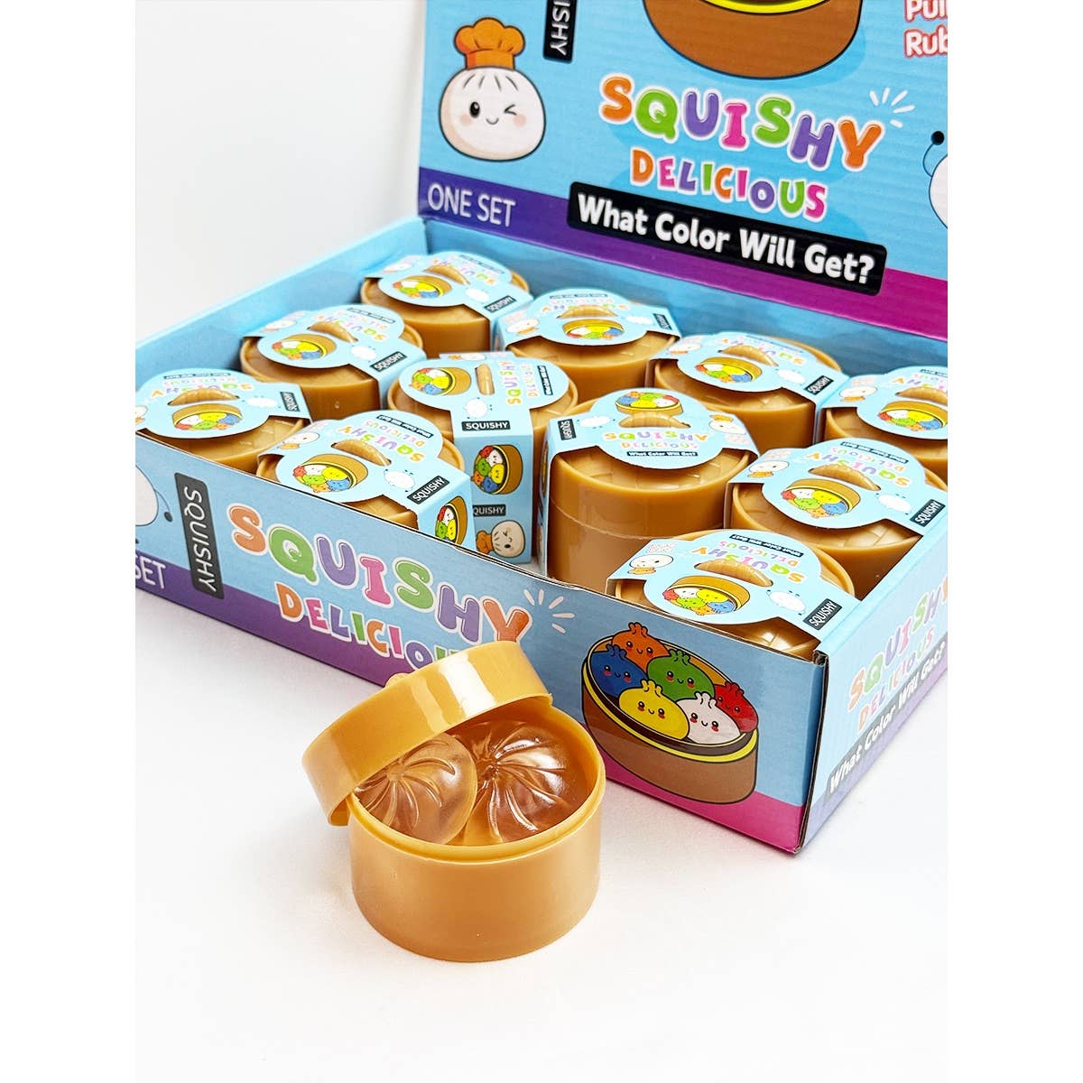 Funteze Clear DUO Jelly Dumpling with Steamer CLEAR / ONE SIZE(12) Kawaii Gifts