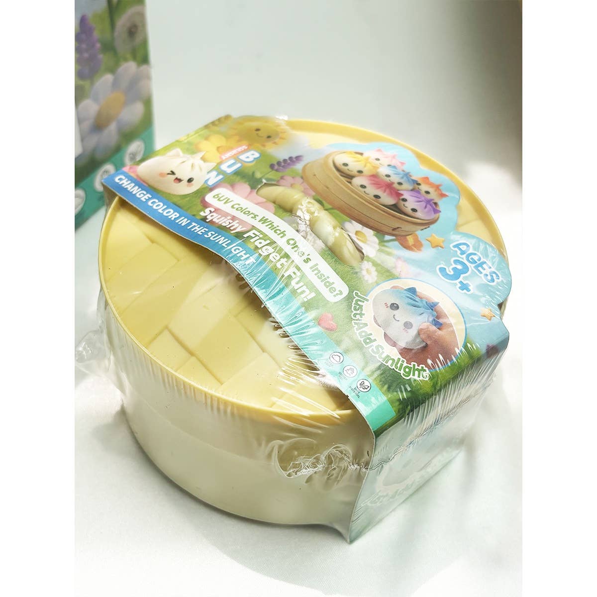 Funteze Color Changing Unicorn Bao Dumpling 3.3" Squishy Toy in a Steamer Kawaii Gifts