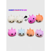 Funteze Color Changing Unicorn Bao Dumpling 3.3" Squishy Toy in a Steamer Kawaii Gifts