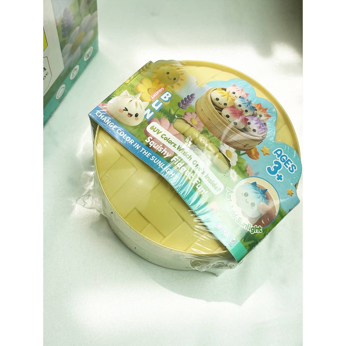 Funteze Color Changing Unicorn Bao Dumpling 3.3" Squishy Toy in a Steamer Kawaii Gifts