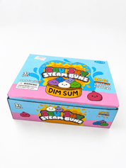 Funteze Colorful Dumpling Squishy with Steamer ASSORTED COLOR / ONE SIZE(24) Kawaii Gifts