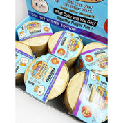 Funteze Cute Iridescent Bead Dumpling Squishy with Steamer ASSORTED COLOR / ONE SIZE(12) Kawaii Gifts 792026030436