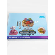Funteze Glitter Mini Dumpling Squishy with Steamer ASSORTED COLOR / ONE SIZE(12) Kawaii Gifts 724065977380