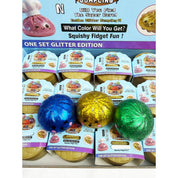 Funteze Glitter Mini Dumpling Squishy with Steamer ASSORTED COLOR / ONE SIZE(12) Kawaii Gifts 724065977380