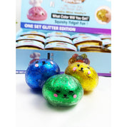 Funteze Glitter Mini Dumpling Squishy with Steamer ASSORTED COLOR / ONE SIZE(12) Kawaii Gifts 724065977380