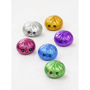 Funteze Glittered Dumpling Squishy with Steamer Assorted Color / ONE SIZE(24) Kawaii Gifts