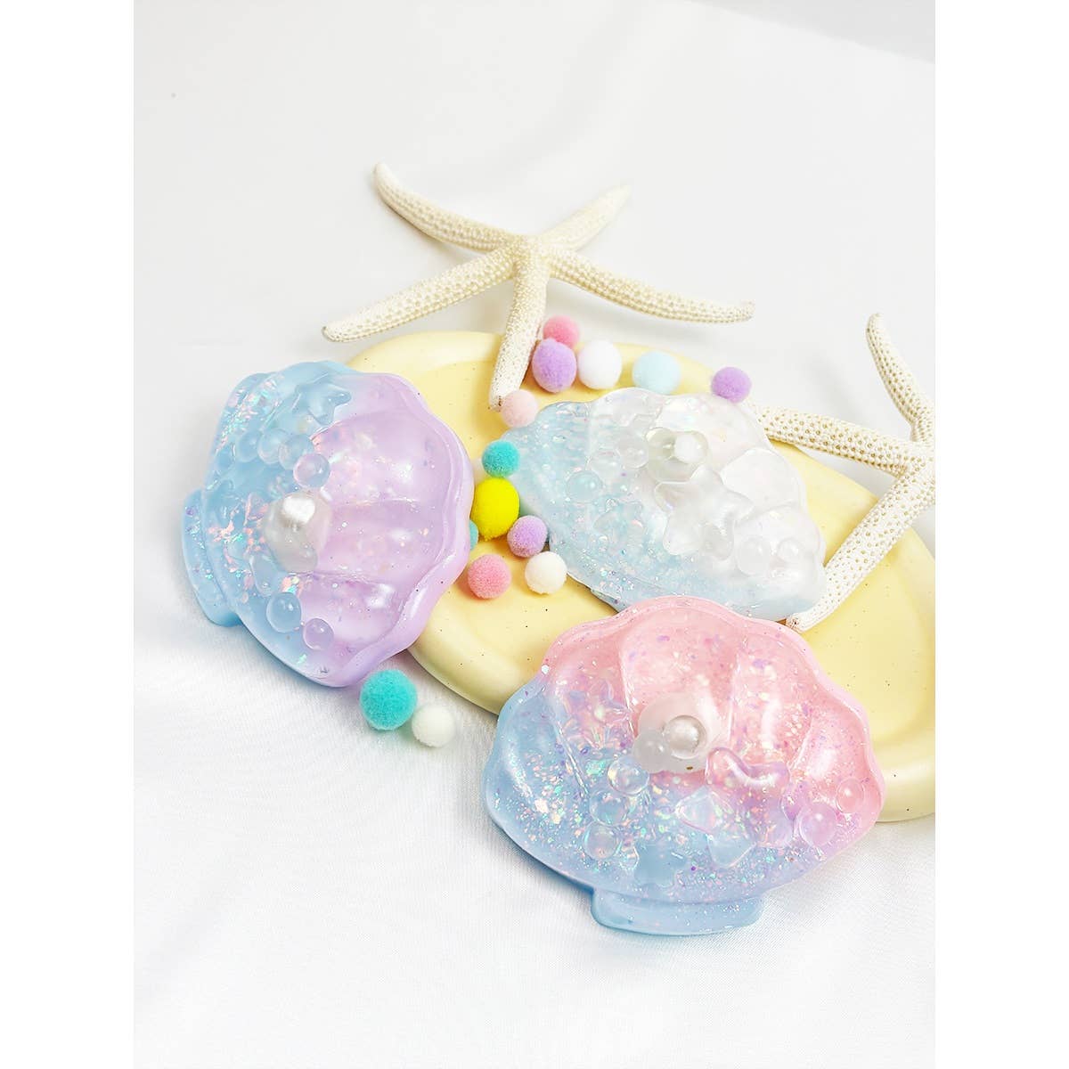 Funteze Jelly Fun Shell Squishy Toy Kawaii Gifts