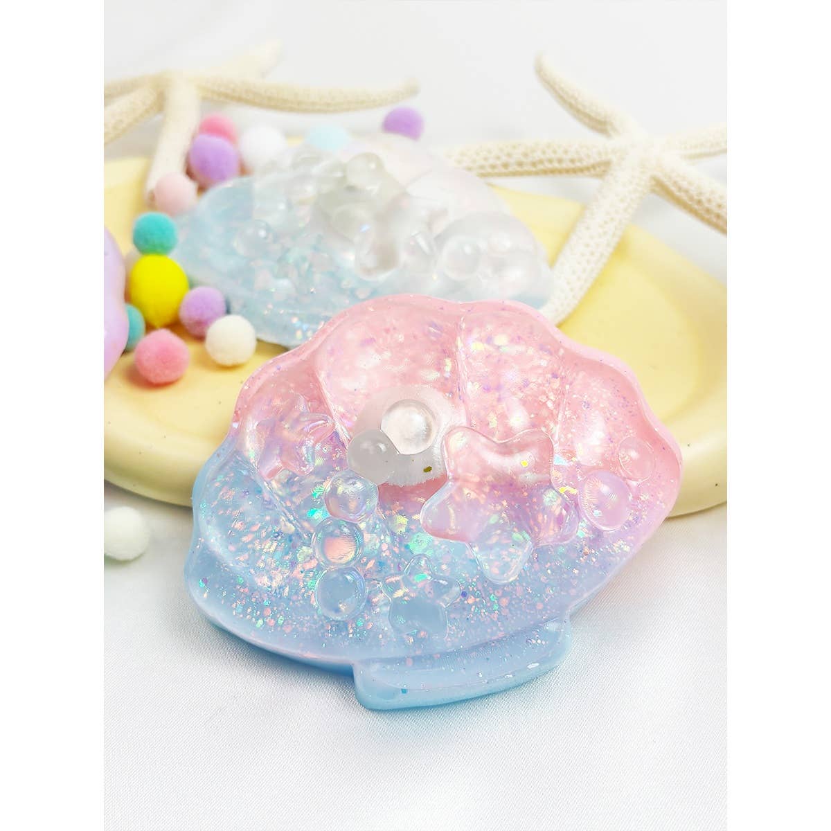 Funteze Jelly Fun Shell Squishy Toy Kawaii Gifts