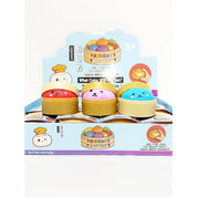 Funteze Mini Dumpling Squishy with Steamer ONE SIZE(12) / ASSORTED COLOR Kawaii Gifts 792026030412