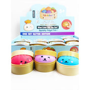 Funteze Mini Dumpling Squishy with Steamer ONE SIZE(12) / ASSORTED COLOR Kawaii Gifts 792026030412