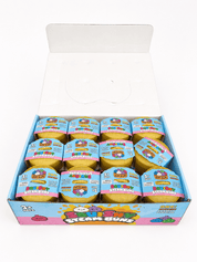 Funteze Mini Glittered Dumpling Squishy with Steamer Kawaii Gifts