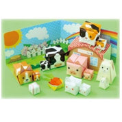 Hakubundo TOYO Animal Origami Papers Kawaii Gifts 4902031298189