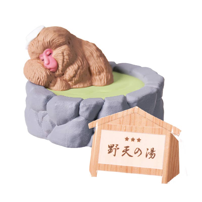 Hakubundo Hidden Hot Springs Currently Taking a Bath Surprise Figure Blind Box Kawaii Gifts 4570198787749
