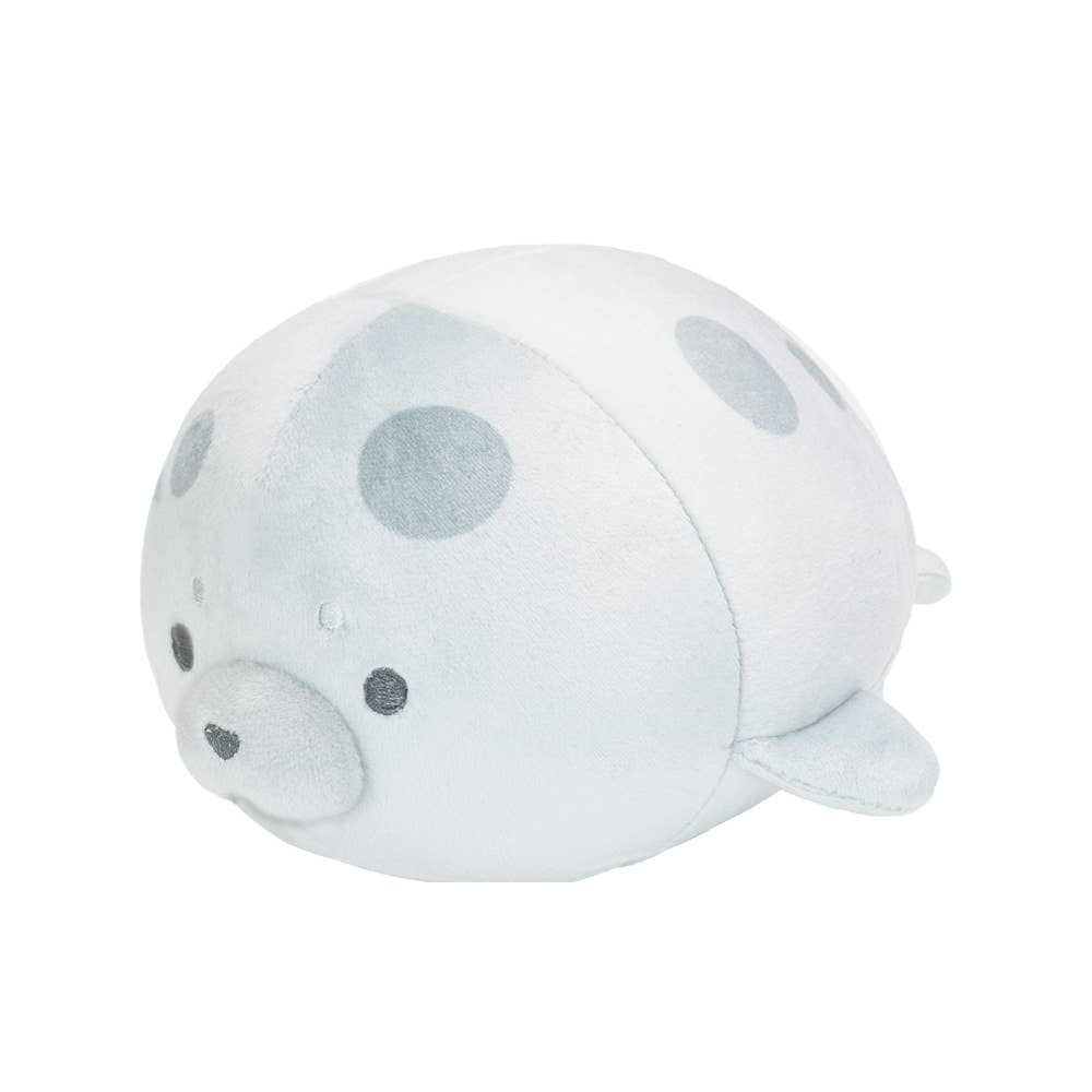 Hakubundo 【Japanese plush】MOCHIMARU FRIENDS!  Stuffed Toys Seal Gray Monk Seal Kawaii Gifts 4573553071637