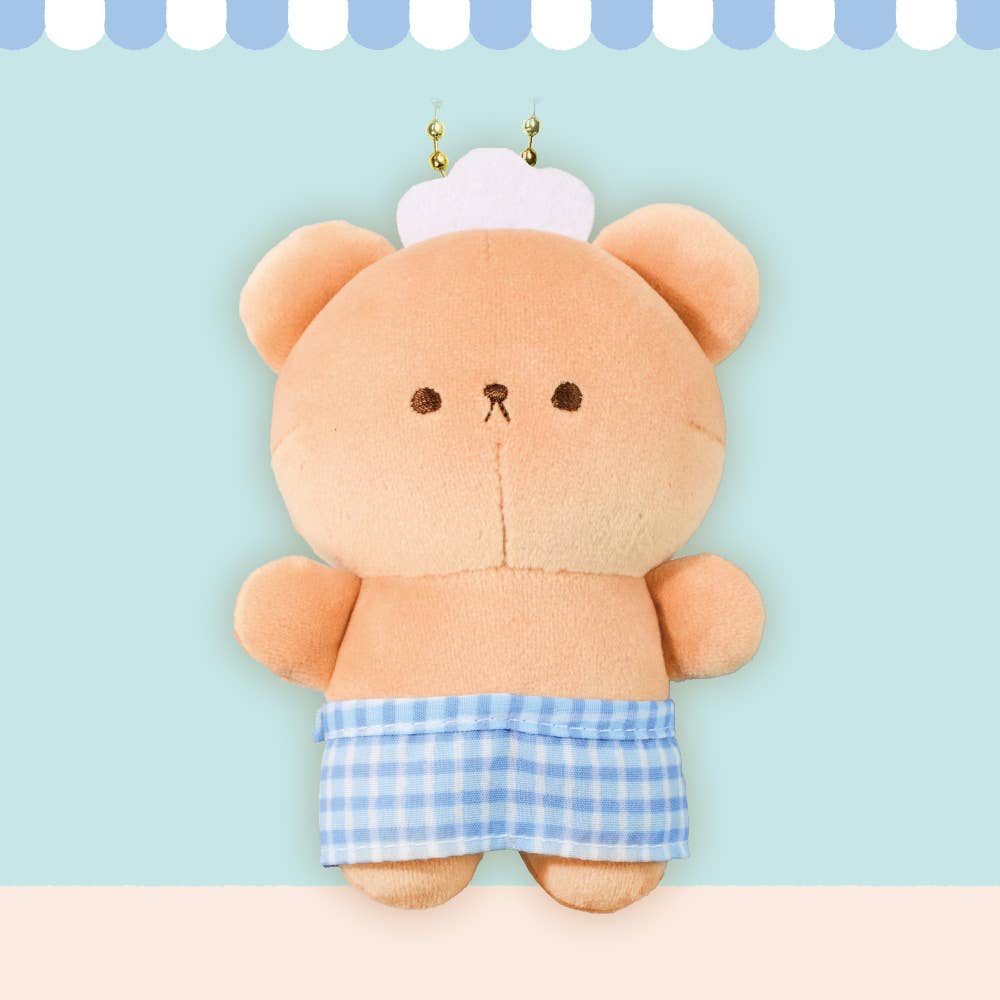 Hakubundo Kuma Kuma Bear Bakery Fluffy Mochi Plushie Surprise Keychains Kawaii Gifts 4570198770468