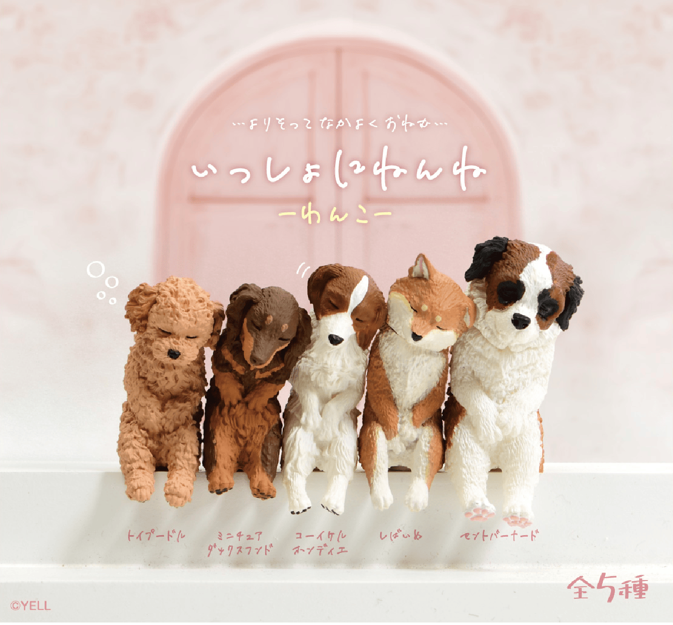 Hakubundo LET'S SLEEP DOG BLIND BOX Kawaii Gifts 4570198783888