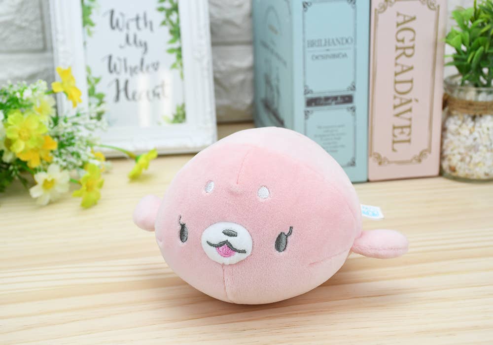 Hakubundo MOCHIFUWA MARSHMALLOW FRIENDS!  SEAL SERIES Seal Blue Kawaii Gifts 4589469832286