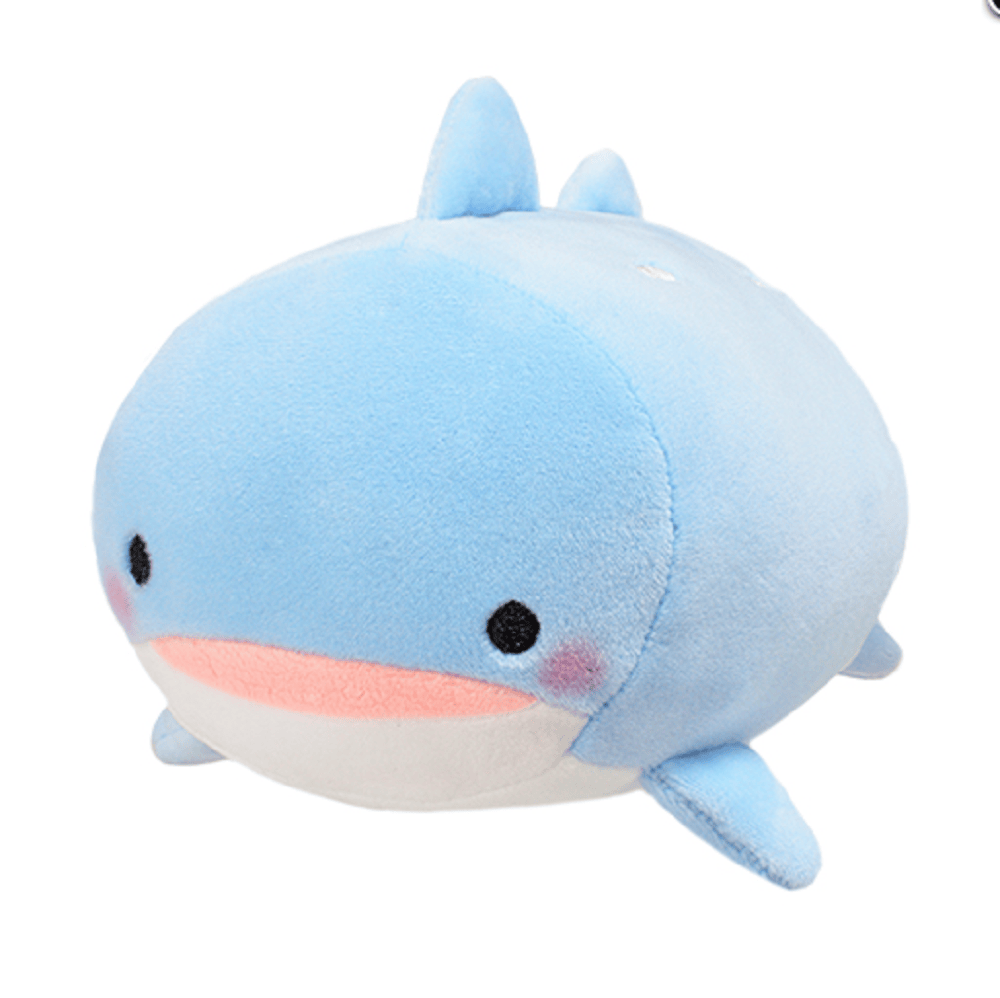 Hakubundo Yell Mochifuwa Koro Koro Aquarium Friends 5" Plushies Whale Shark Kawaii Gifts 4589469838356
