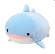Hakubundo Yell Mochifuwa Koro Koro Aquarium Friends 5" Plushies Whale Shark Kawaii Gifts 4589469838356