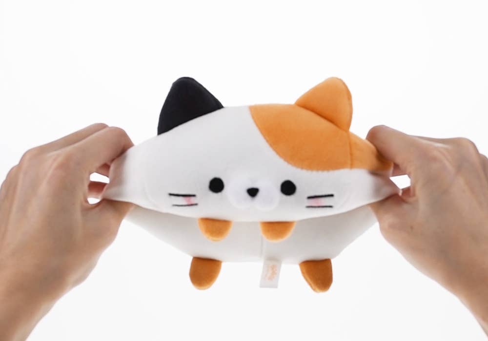 Hakubundo Yell Mochifuwa Koro Koro Meow Friends 5.5" Plushies Kawaii Gifts