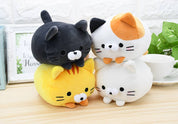 Hakubundo Yell Mochifuwa Koro Koro Meow Friends 5.5" Plushies Kawaii Gifts
