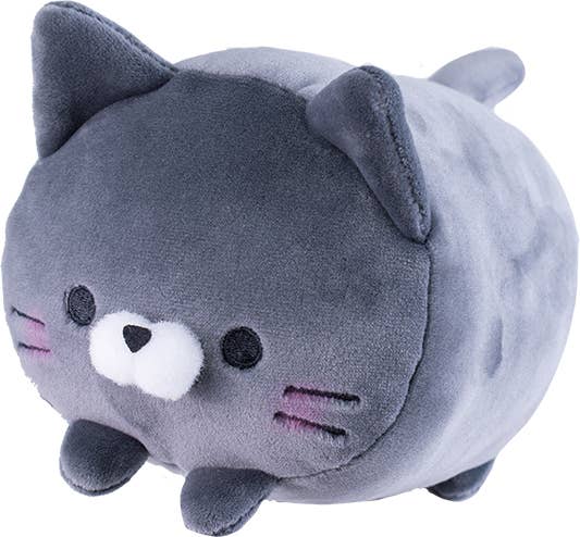 Hakubundo Yell Mochifuwa Koro Koro Meow Friends 5.5" Plushies Black Kawaii Gifts 4589469832330