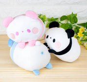 Hakubundo Yell Mochifuwa Koro Koro Panda Friends 5" Plushies Kawaii Gifts 4589469832347