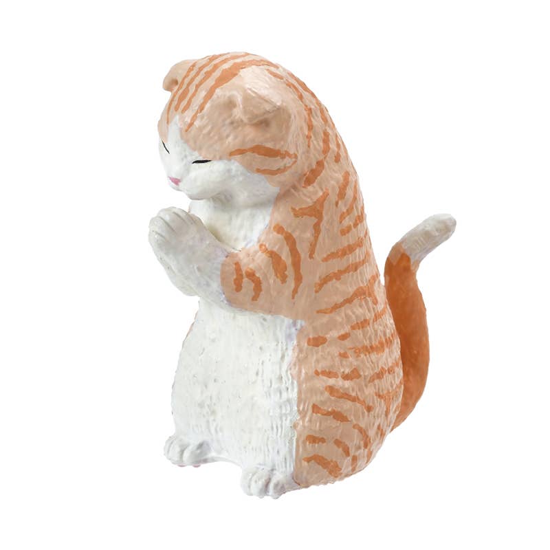 Hakubundo PRAYER CAT 2 Surprise Mini Figure Blind Box Kawaii Gifts 4570198779621