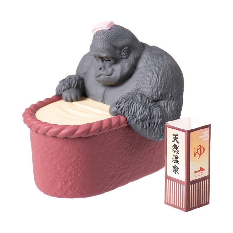 Hakubundo Hidden Hot Springs Currently Taking a Bath Surprise Figure Blind Box Kawaii Gifts 4570198787749
